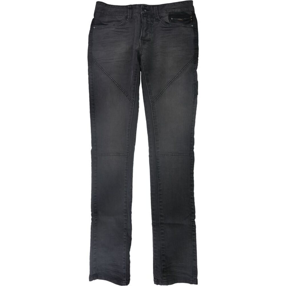 Rogue State Mens Zipper Pockets Tapered Slim Jeans, NWT